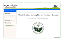 Tablet Screenshot of dokumentumok.eger-regio.hu